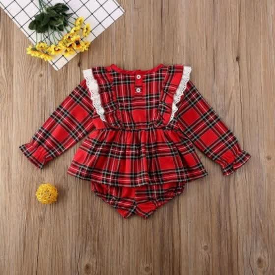 tartan babywear