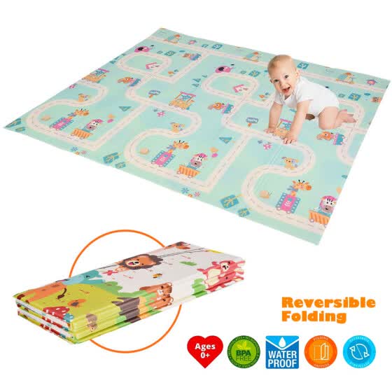 large tummy time mat