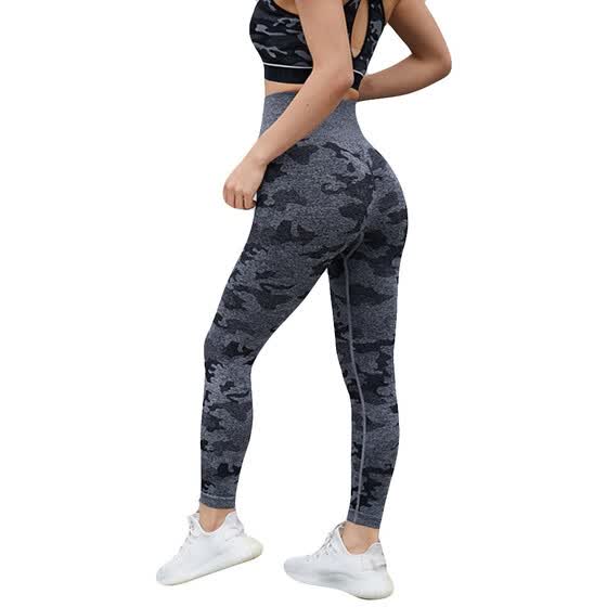 womens camo crop pants
