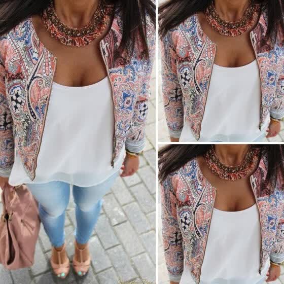 ladies floral summer jackets