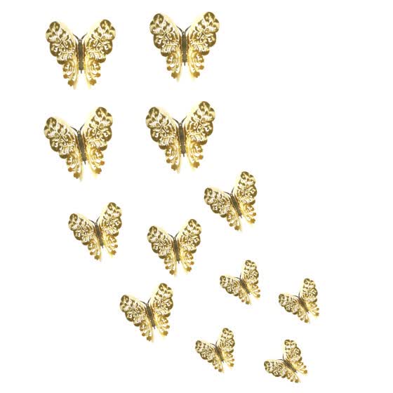 Download Shop Bowake 3d Hollow Butterfly Wall Stickers Home Decor Cardboard Butterfly Wall Stickers Online From Best Furniture And Decor On Jd Com Global Site Joybuy Com