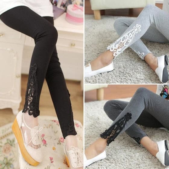 lace jeggings