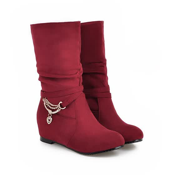 concealed heel boots
