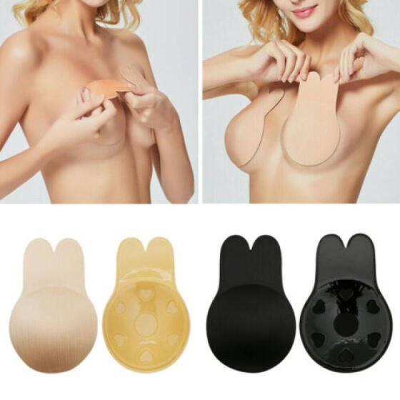 Breast Forms Enhancers New Women Invisible Silicone Breast Pads Boob