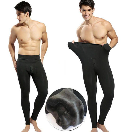 Mens Thermals Long Johns Fleece Lined Теплые зимние поножи - подштанники.