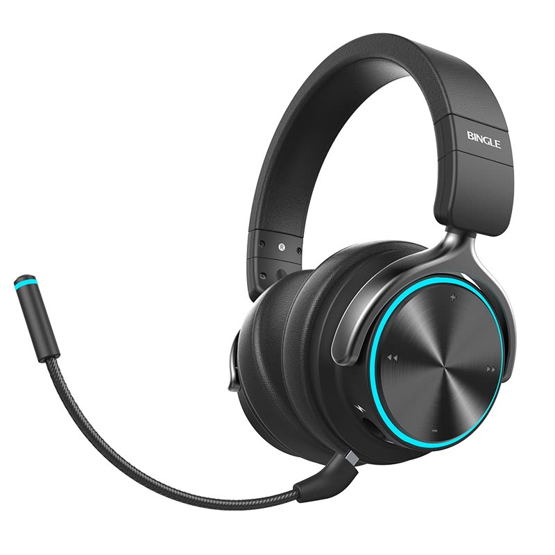 wireless computer headset with microphone
