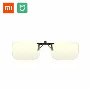 Nuevo original Xiaomi mijia TS 35% Lentes azules Rayos de lentes anti TAC Clip de aleación de zinc 110 grados Ojo protector contra sobretensiones aleatorio