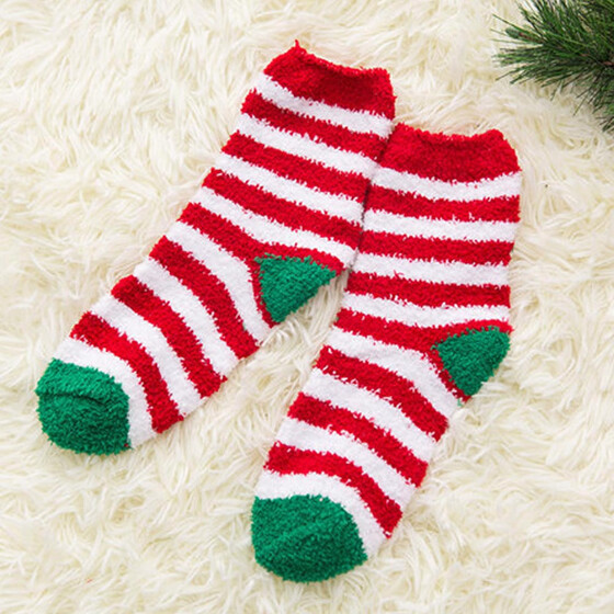 High Elasticity Girl Cotton Knee High Socks Uniform Funny Christmas Women Tube Socks