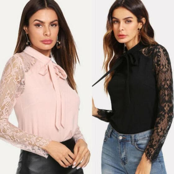 lace formal top