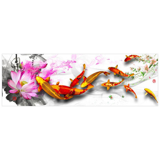 5D DIY Full Drill Diamond Painting Fish Cross Stitch Embroidery Mosaic Kit
