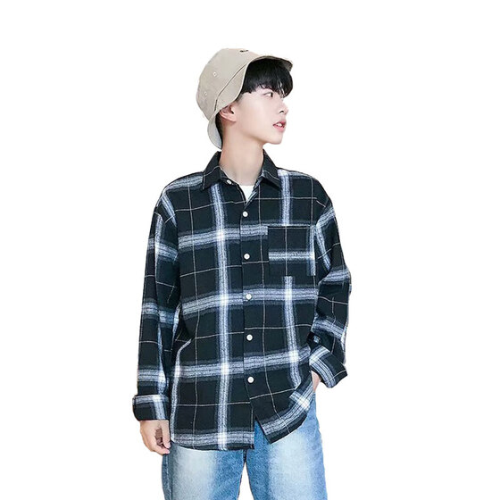 Summer Mens BF Style Korean Short Sleeve Casual Shirt Top Lapel Blouse Fashion