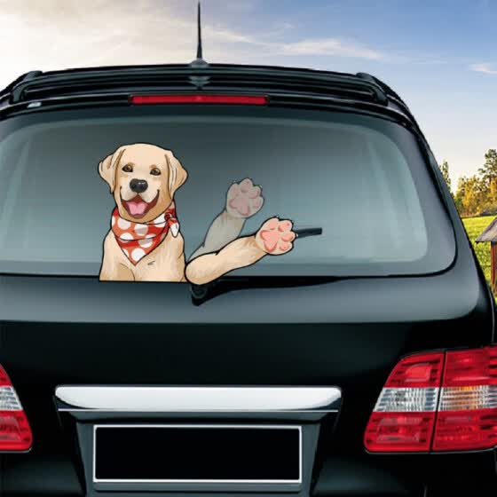 1 Pair Left/Right Waterproof Car Window Decal Car Window ...