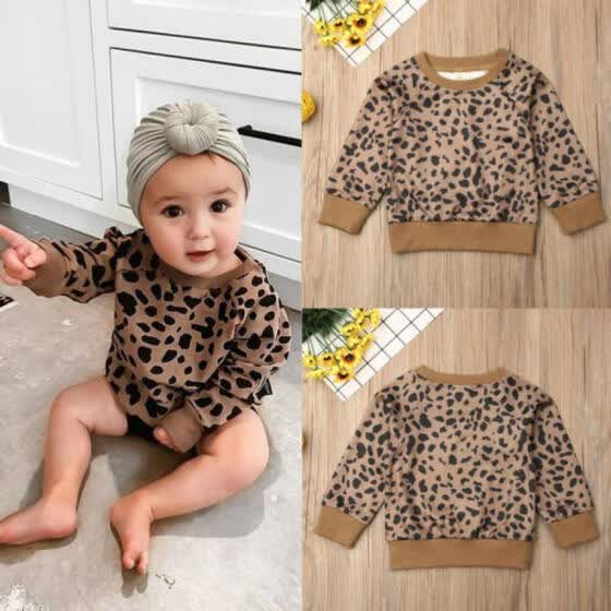 baby leopard sweater