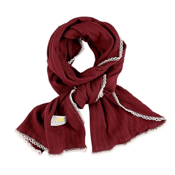 solid color cotton scarves