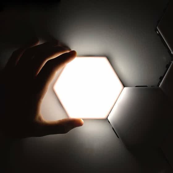 Shop Creative Honeycomb Modular Assembly Touch Wall Lamp