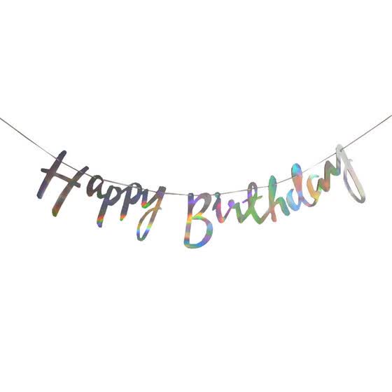 Shop Girl Boy Happy Birthday Party Decor Streamers Decoration