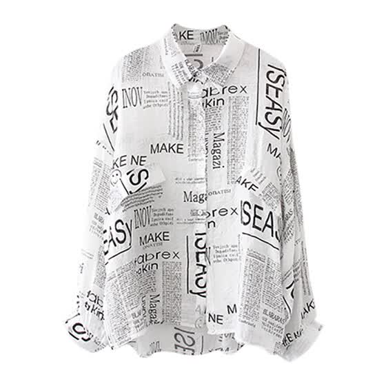 printed chiffon tops