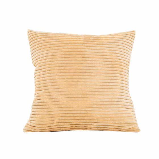 Shop Solid Corduroy Car Pillow Case Quadrate Pillowslip Cushion