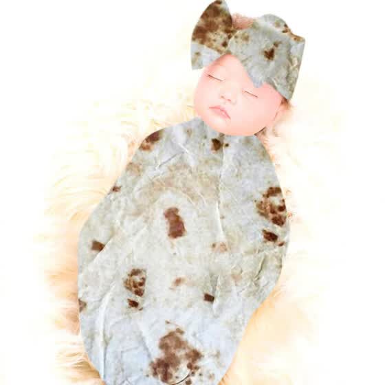 baby burrito wrap blanket