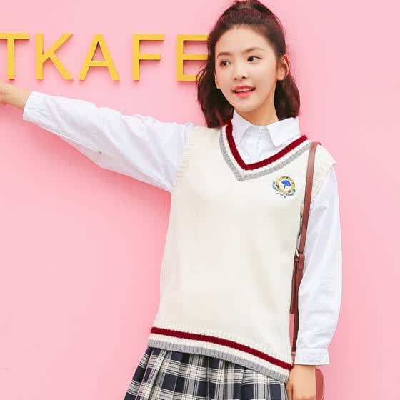 sweater vest korean