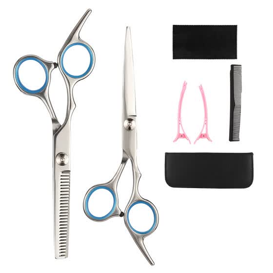 Shop 1 Set Hairdressing Scissors Kits Stainless Steel Hair Cutting