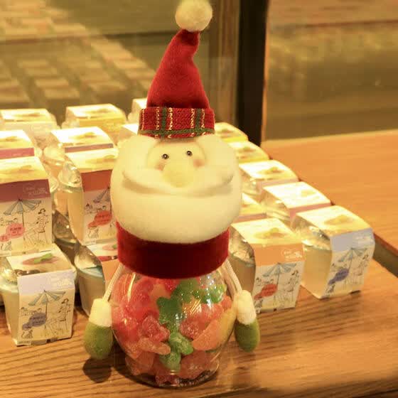 Shop Christmas Plush Plastic Candy Container Decorative Candy