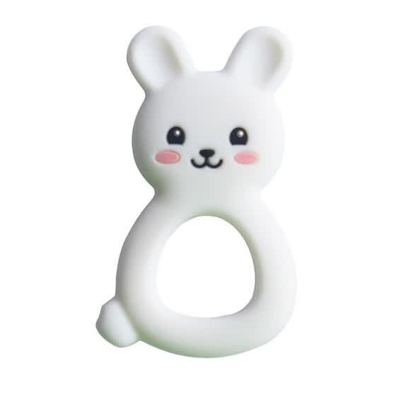 silicone bunny teether