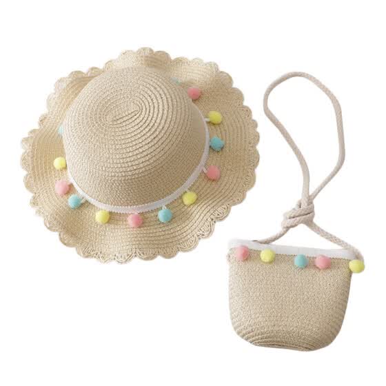 newborn baby straw hat