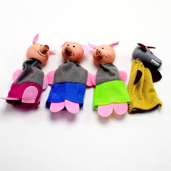 three little pigs hand puppets