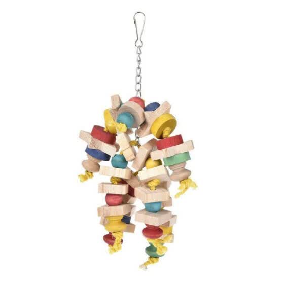 wood climbing toy
