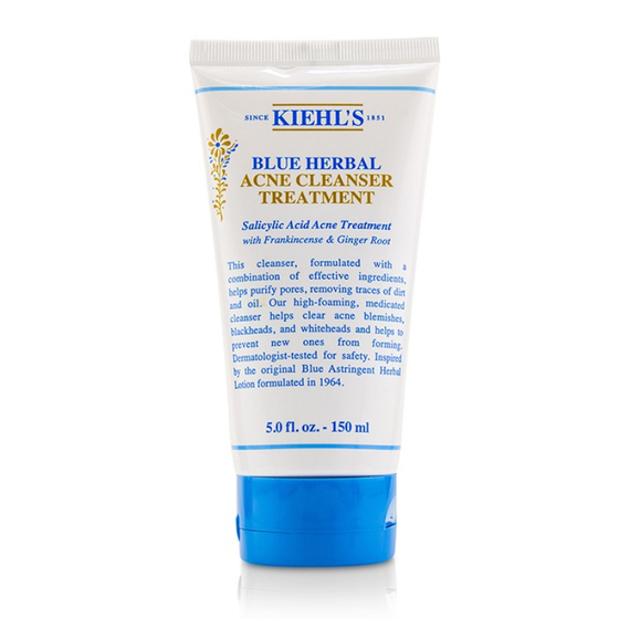blue herbal blemish cleanser