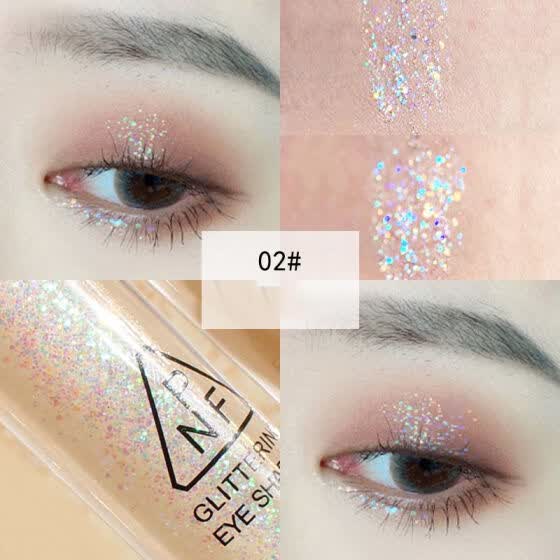 shiny eye makeup