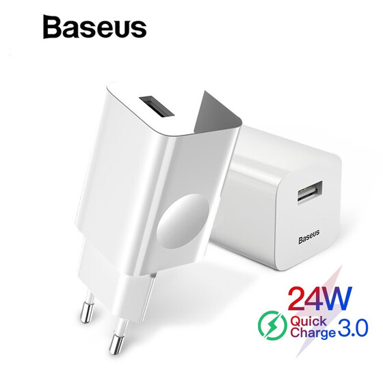  Baseus USB зарядное устройство Ци зарядное устройство с беспроводным зарядным устройством Беспроводная зарядка QC 3.0 