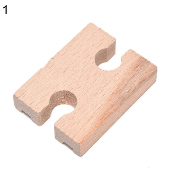 wooden train track connectors