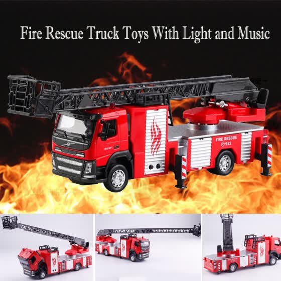 fire rescue truck toy