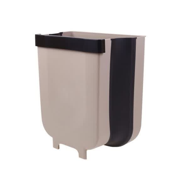 Shop Foldable Hanging Trash Can Small Bin Bin Attached To