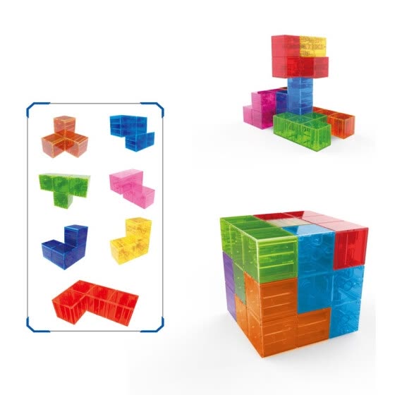 magnetic building game