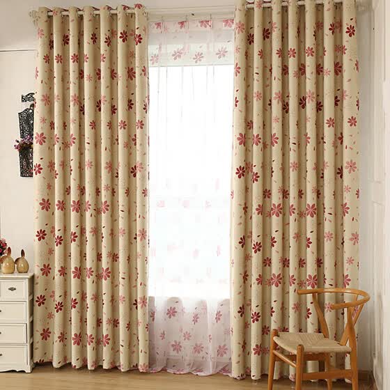 Shop Leaves Sheer Curtain Tulle Window Treatment Voile Drape
