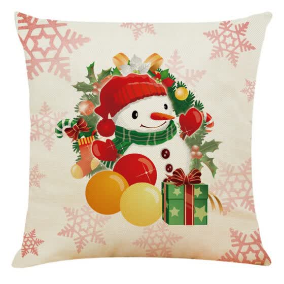 modern christmas pillows