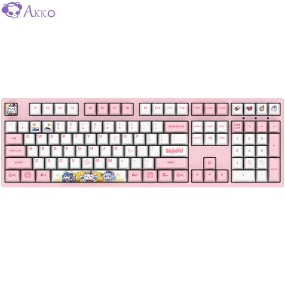 Shop Akko 3108 Bilibili World Mechanical Keyboard Wired Keyboard Gaming Keyboard Gaming 108 Key Chicken Keyboard Pink Cherry Axis Cherry Red Axis Online From Best Keyboards On Jd Com Global Site Joybuy Com