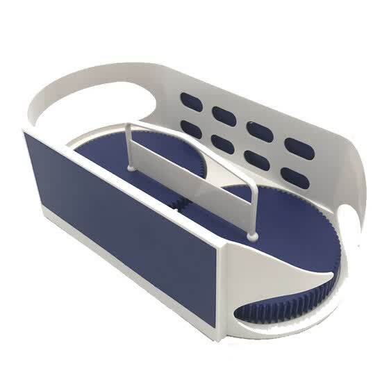 Shop New 360 Degree Gear Drive Fridge Container Storage Rack