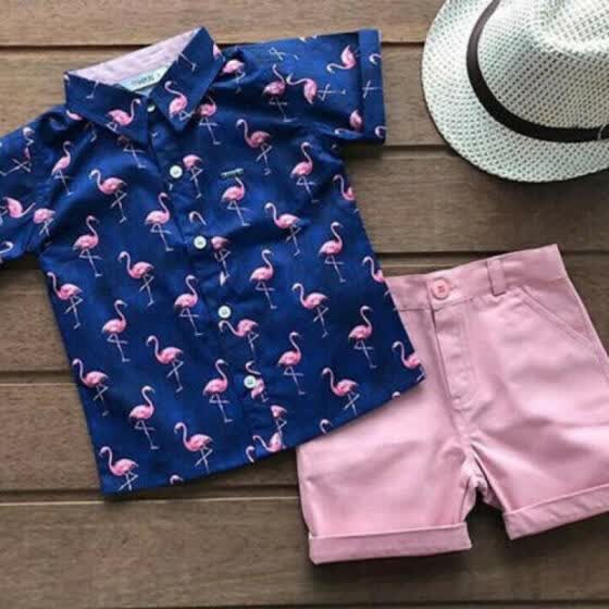 flamingo baby boy clothes
