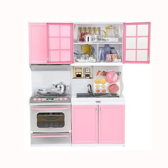 Shop Xmas Gift Mini Kids Kitchen Pretend Play Cooking Set Cabinet Stove Girls Toy Online From Best Gag Toys Practical Jokes On Jd Com Global Site Joybuy Com