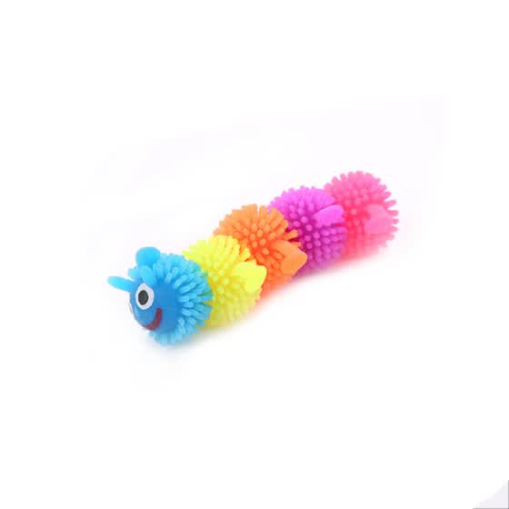 rubber caterpillar toy