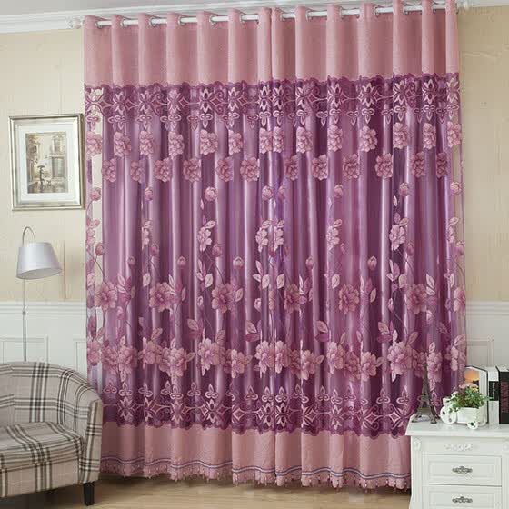 Shop 2pcs 100 250cm Elegant Luxury High End Floral Pattern Window