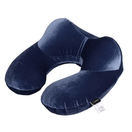 Shop U Shape Travel Pillow For Airplane Inflatable Neck Pillow