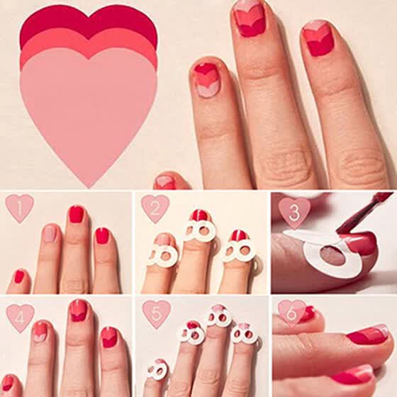 nail guide stickers