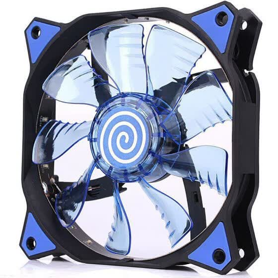 GetBeauty-US 120mm LED Ultra Silent Computer PC Case Fan 15 LEDs 12V Easy Installed