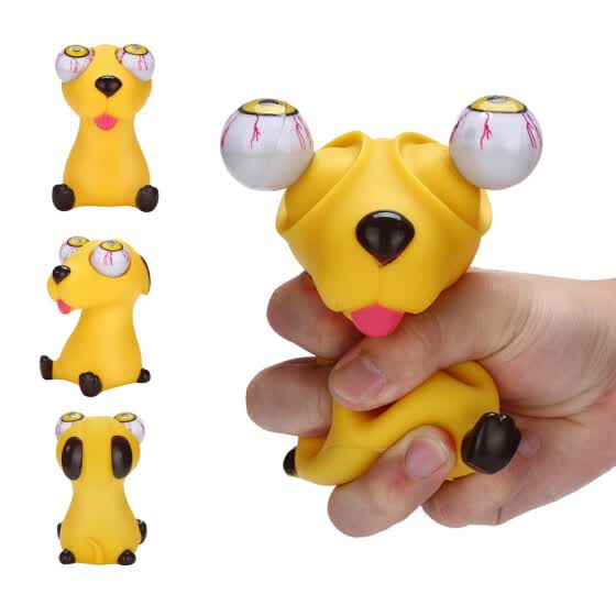 eye popping stress toy