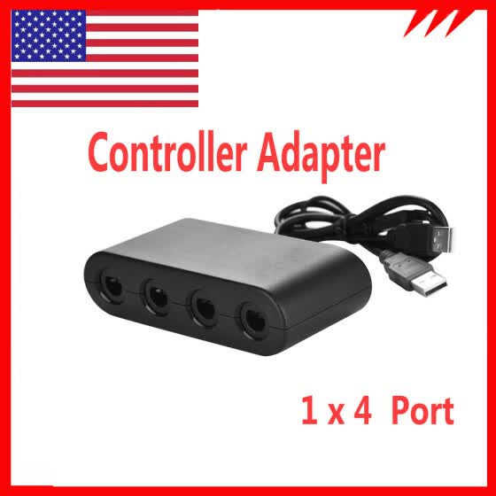 Shop 4 Port Usb Controller Adapter For Nintendo Wii U Super Smash Bros Online From Best Rc Plane Accessories On Jd Com Global Site Joybuy Com